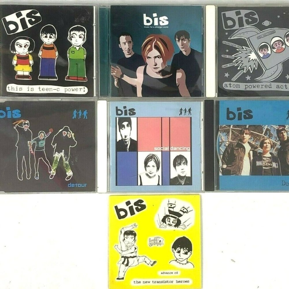 Bis 7 CD Bundle Detour Teen-C Atom Powered Stranger Social Transistor 1996-2000